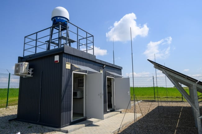 Najnowocześniejszy w Polsce radar pogodowy działa w Falkowej